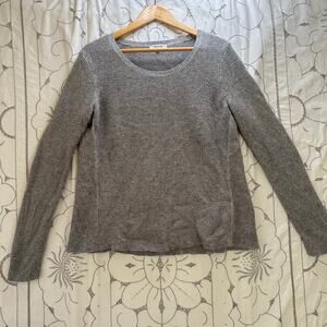 Madewell Women’s Gray Knit Pullover Sweater Size M